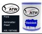 Preview: Ford, Antimatter Pearl, HX / M7456: 500ml Lackdose, von ATW Autoteile West.